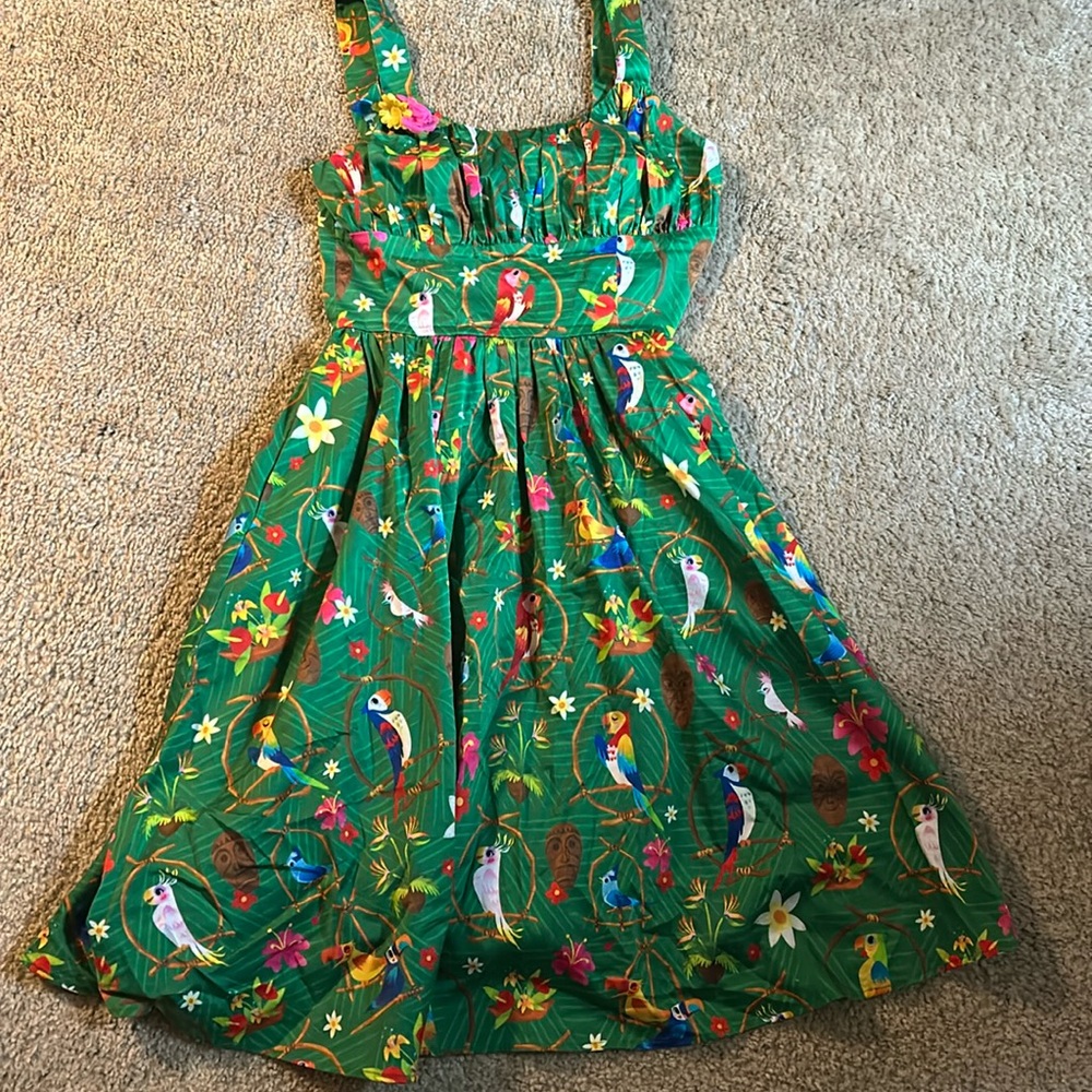 Disney dress shop enchanted tiki room pin up dress